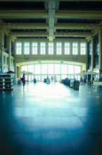 Asbury Park Convention Hall interior. Asbury Park, New Jersey, USA.