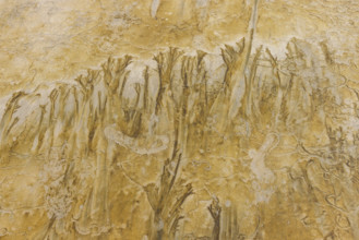 Abstract patterns on beach sand. , Guanacaste, Costa Rica.