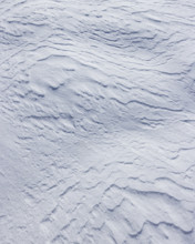 Close-up of textured snow surface, Sun Valley, Idaho, USA.