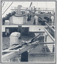 Les ponts promenade et supérieur du RMS Titanic