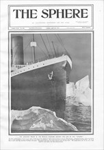 Le Titanic heurtant l'iceberg