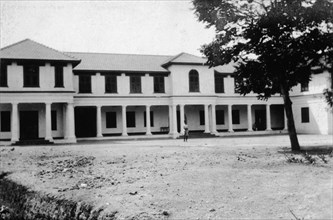 New Government House at Mombasa. New Government House pictured shortly before the completion of the