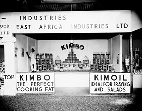 Kimbo at the Royal Show. A stall displaying Kimbo cooking fat products at the Royal Show. Nairobi,