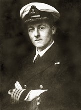 Captain John Thurn. Portrait of Captain John Thurn, Flag Captain and Chief Staff Officer commanding