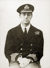 Captain James M Pipon. Portrait of Captain James M Pipon, Flag Captain of the First Light Cruiser