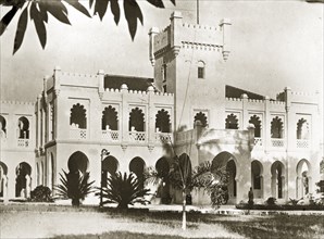Governor's house in Dar es Salaam. The Governor's house in Dar es Salaam, displaying Islamic-style