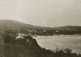 Middleton beach, Albany. Panoramic view of Middleton beach. Albany, Australia, 2-6 March 1924.