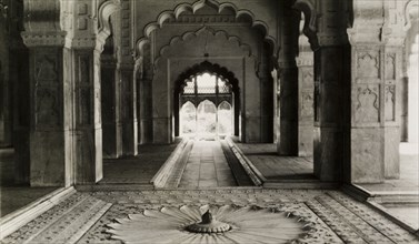 Rang Mahal, Delhi Fort. Interior view of the Rang Mahal (the women's quarters) at the Delhi Fort