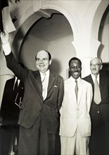 Nyerere after solemnising Tanzanian independence. Official publicity shot for the Tanganyikan
