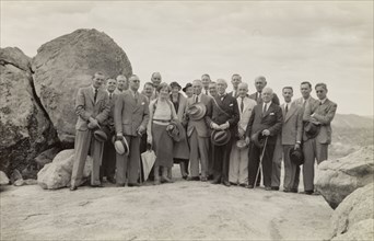 Members of the Bledisloe Commission. Members of the Bledisloe Commission pose for a group portrait