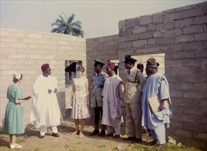 Governor Fadahunsi visits a Church of Nigeria hospital. Sir Chief Joseph Odeleye Fadahunsi (b