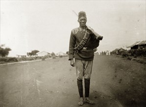 Sergeant of King's African Rifles. A sergeant of the King's African Rifles, assigned to lead an