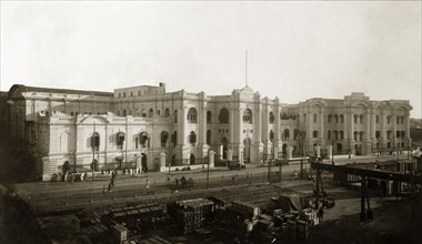 Bank of Bengal, Calcutta. The grandiose building housing the Bank of Bengal. Calcutta (Kolkata),