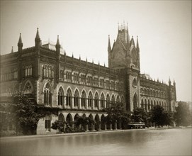 The High Court in Calcutta. Calcutta's neo-Gothic High Court, built between 1862 and 1872, and