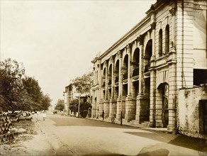 The Lagos Post Office. The General Post Office on the Marina. Lagos, Nigeria, circa 1925. Lagos,