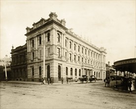 The Australian Mutual Provident Society. The three-storey, classical building of the Australian