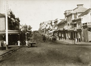 Queen Street, Brisbane. Queen Street, taken from the corner of Edward Street looking south.