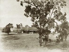 Homestead at 'Kurrowah'. Homestead of 'Kurrowah' pastoral station, near Cecil Plains. Toowoomba,