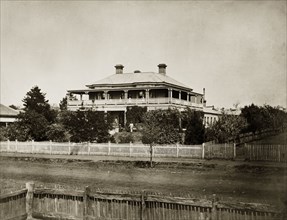 House called 'Nundora', Australia. The Brodribb family's home, 'Nundora', probably located on
