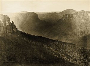 Grove Valley, Australia. Grove Valley in the Blue Mountains, taken, according to a later manuscript