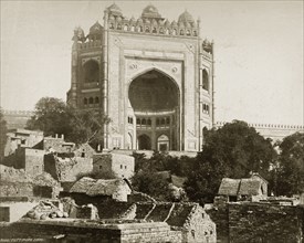 Salim Chisti gateway. The gateway to the tomb of Salim Chisti at Fatahpur Sikri. Near Agra, North