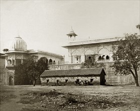 Rear view of the Diwan-i-Khas. Rear view of the Diwan-i-Khas (Hall of Private Audience) at the