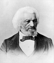 Frederick Douglas. Portrait of Frederick Douglass (1818-1895), a former African American slave who