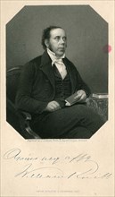 William Knibb. Signed portrait of William Knibb (1803-1845), an English Christian missionary who