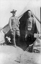 General Hamilton in South Africa. General Sir Ian Standish Monteith Hamilton (1853-1947) (right)