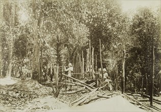 Capture of Kyaing-Kwintaung. Soldiers of the Second Devonshire Regiment, led by General Wolseley,