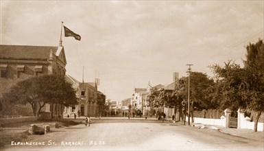 Elphinstone Street in Karachi. View down Elphinstone Street in Karachi. One of Karachi's oldest