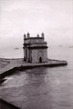 The Gateway of India, Bombay. View of the Gateway of India, situated on the waterfront of Bombay
