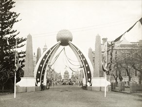 The Gold Arch at St. George's Terrace, Perth. The Gold Arch at St. George's Terrace, part of