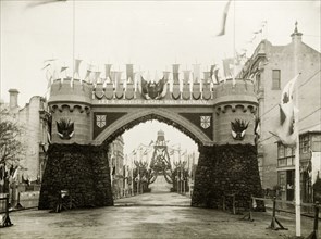 The Coach Arch at St. George's Terrace, Perth. The Coach Arch at St. George's Terrace, part of