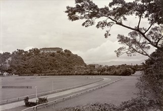 Happy Valley Horse Racing Track. View across the Happy Valley Horse Racing Track, originally built