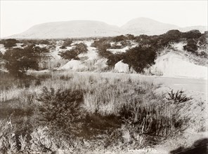 Lombard's Kop, South Africa. View of Lombard's Kop, the location of two Boer batteries outside