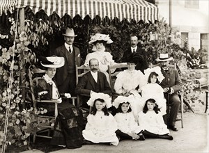 British dignitaries in Pretoria, 1905. Sir Arthur Lawley, Lieutenant Governor of the Transvaal,
