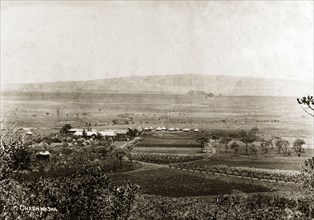 European farmstead in Mashonaland. View of 'Cheshwasha', a European farmstead in Mashonaland,