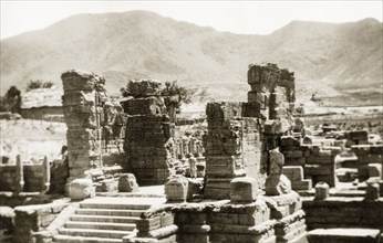 S'iva-Avantisvara Temple at Avantipur. The standing ruins of S'iva-Avantisvara Temple at Avantipur.