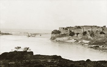 Attock Fort on the Indus River. View of Attock Fort, a 16th century fort located on the banks of