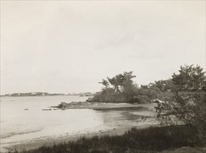 Mangrove Bay, Bermuda. View of Mangrove Bay on the coast of Bermuda. Bermuda, circa 1931., Bermuda,