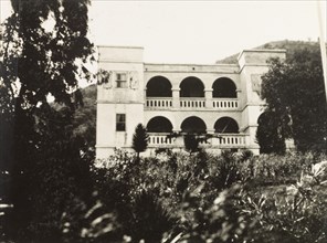 Cottage Hospital, Tortola. The facade of Cottage Hospital (now Peebles Hospital) in Road Town. The