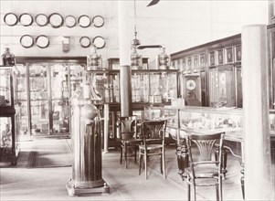 James Murray & Co.' showrooms, 1909. Interior of 'James Murray & Co.' at 12 Government Place, a