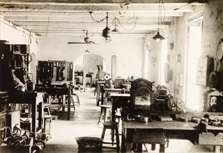 James Murray & Co.' workshops. Part of the workshops of 'James Murray & Co.', a British-owned