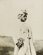 Maharajah of Patiala. Portrait of Bhupinder Singh (1891-1938), Maharajah of Patiala, lavishly