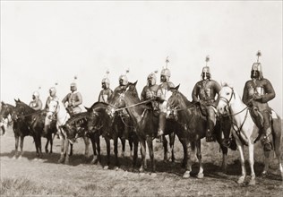 Cavalry regiment at Coronation Durbar, 1903. An Indian cavalry regiment at the Coronation Durbar,