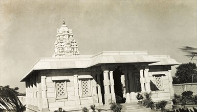 Christukula Ashram, Tiruppattur. View of the church of Christukula Ashram (Family of Christ