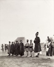 Kashmir Giant' at the Coronation Durbar, 1903. An unusually tall Indian man, described by an