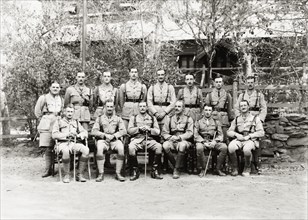 European officers of the Eighth Royal Gurkha Rifles. European officers of the Eighth Royal Gurkha
