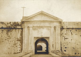 Entrance to Fort San Felipe del Morro. The entrance to Fort San Felipe del Morro, a sixteenth